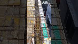 Beam reinforcement work #shorts #construction #reinforcement