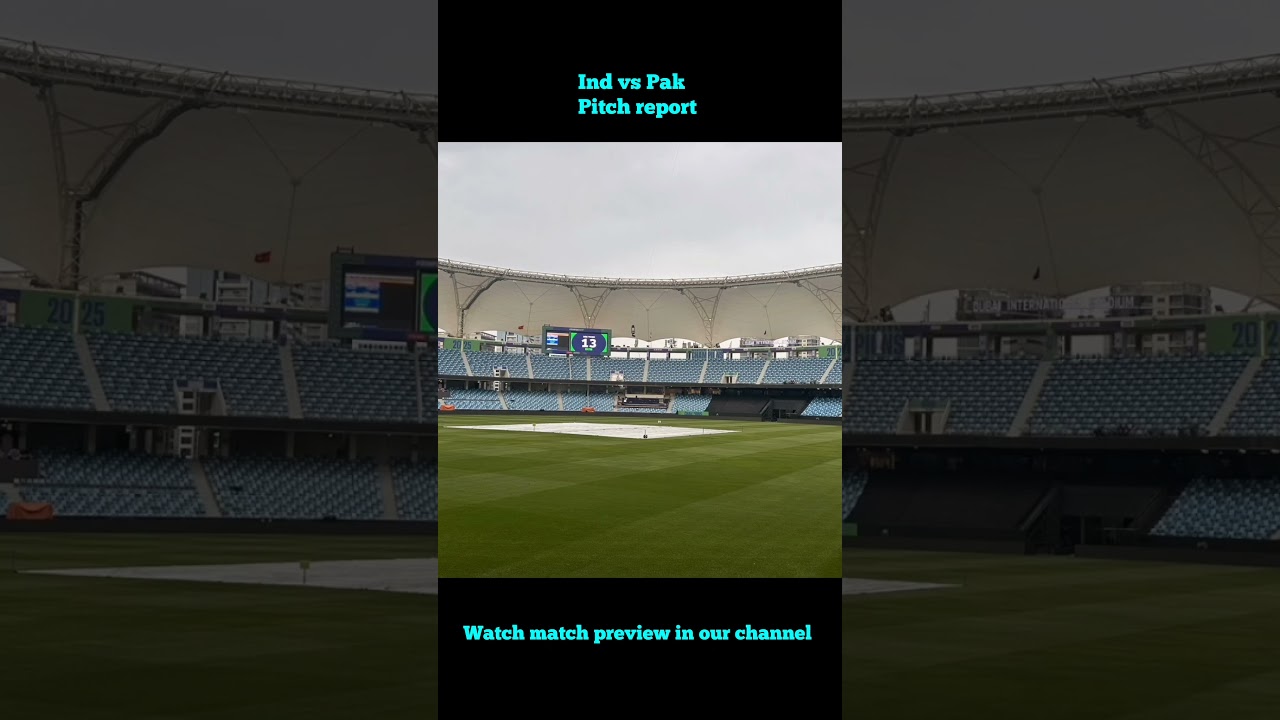 IND vs PAK Pitch Report 💥 |CrickTalk Telugu 
