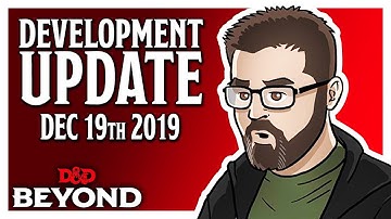 D&D Beyond Dev Update - New Encounter Tracking Demo, Updates & More