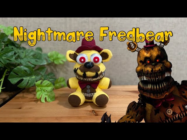 Nightmare Fredbear Furry Custom Full Body Wearable Parts With 
