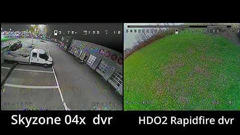 Skyzone 04x vs hdo2 rapidfire dvr (just a comparison on DVR quality)