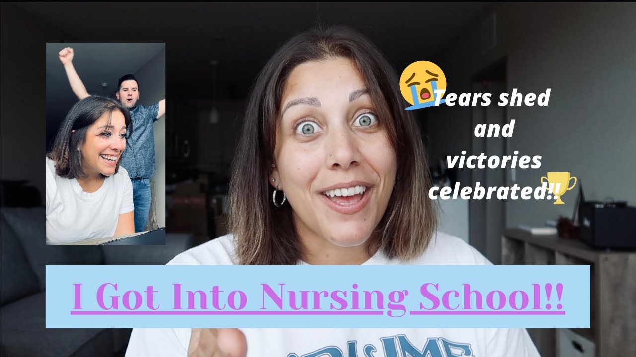 I GOT INTO NURSING SCHOOL!!! // My journey to getting accepted to nursing school as a mom!!