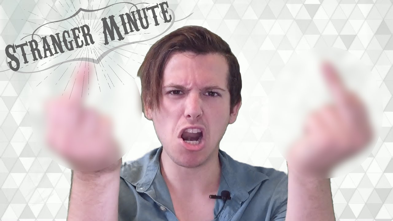 Stranger Minute Why Is The Middle Finger So Offensive YouTube Stranger Minute Why Is The Middle Finger So Offensive YouTube