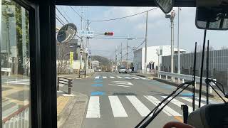 阪急バス箕面駅→山麓道路→白島北