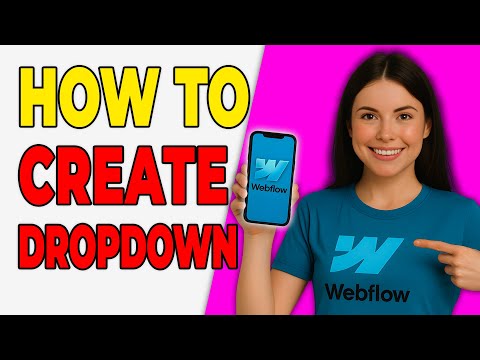 How To Create An Animated Dropdown Menu In Webflow [Webflow Tutorial 2026]