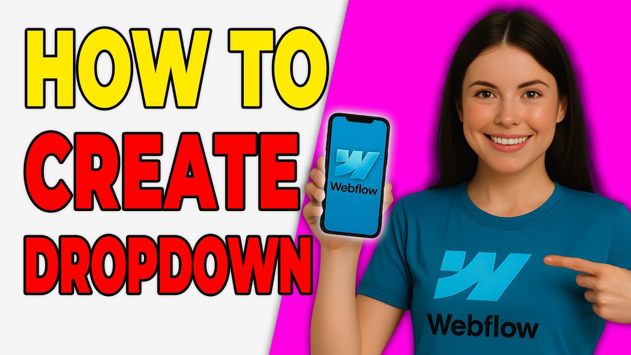 How To Create An Animated Dropdown Menu In Webflow [Webflow Tutorial ...