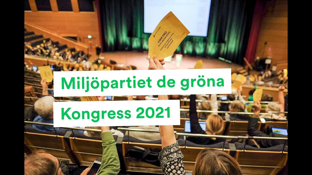 Miljöpartiet de gröna - kongress 2021
