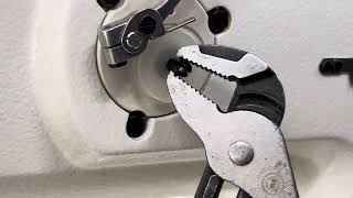 Juki DNU-1541S built in bobbin winder fix