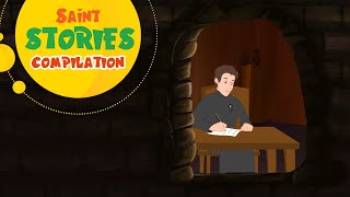 Story of Saint Vincent De paul and other Saints | Stories of Saints for Kids | Compilation