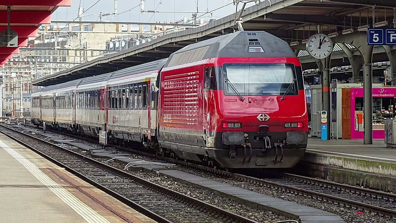 Peu de trains à Genève Cornavin
