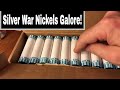 Coin Roll Hunting Nickels - Silver War Nickels Galore!