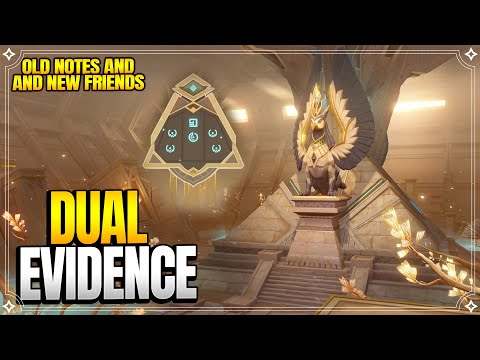 Get All Clearance | Dual Evidence - Old Notes And New Friends | World Quests |【Genshin Impact】