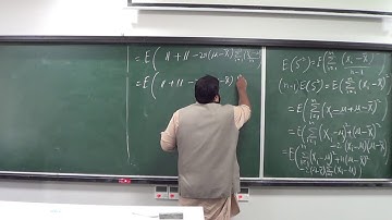 Lecture 14 (Part 2): Computing expectation of sample variances; Correlation of two random variables