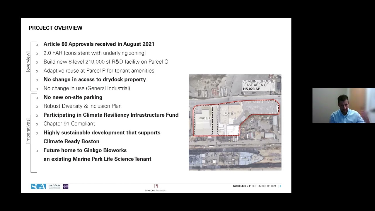 Harbor Use Public Forum: Parcels O and P