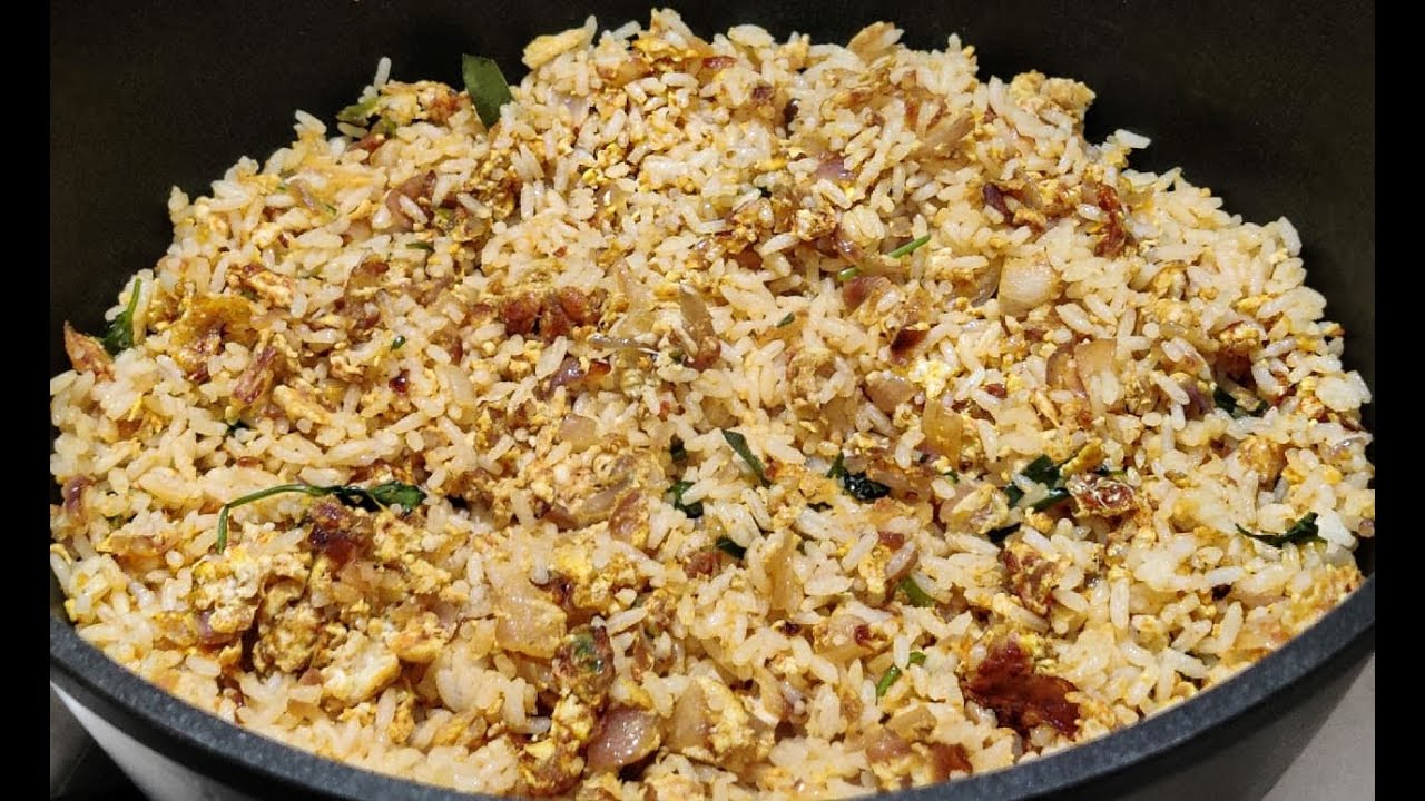 Egg Rice Recipe YouTube