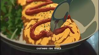 Aesthetic and Satisfying Anime cooking [ASMR] }🥯🥞🍖🍔🥪🍕#anime #animecook #cartoon #animelovers 