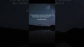 God has special plans for me and set me apart for his work even before I was born. He called me thru