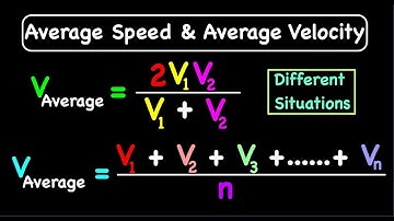 Average speed and average velocity with examples | Physics