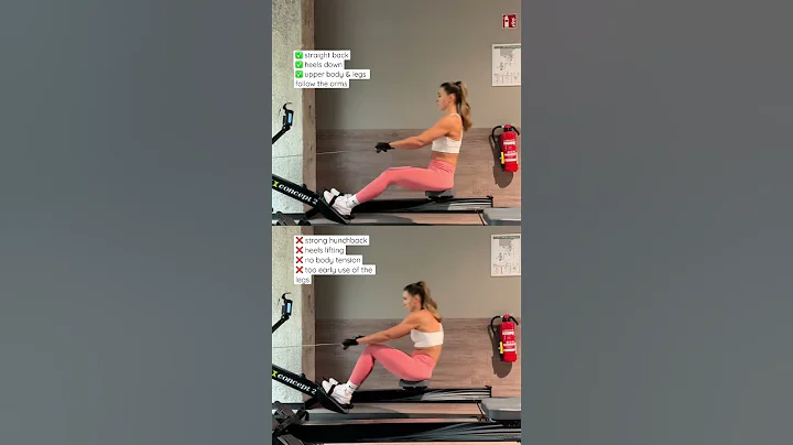 ✅RIGHT vs ❌WRONG - Rowing Machine #cardio #cardioworkout #rowing #rowingworkout #cardiofitness
