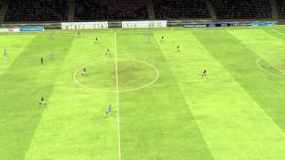 FM14 Unbelievable goal Roma vs Napoli 58th minute