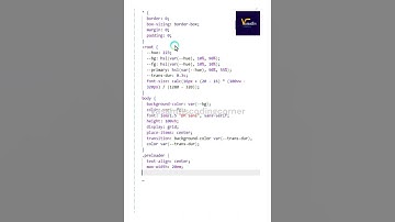 HTML & CSS Design Pre Loader   #vasanthscoding corner #html #css #shorts #shortsvideo