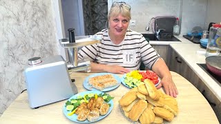 НАГРАДИТЬ МЕДАЛЬЮ! Того кто придумал готовить ПЕЧЕНЬЕ через МЯСОРОБКУ Голубцы Колбаски на сковороде