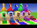 Long Slide Game With Cow Elephant Gorilla Hippopotamus Tiger 3d Animal Game Funny 3d Animals