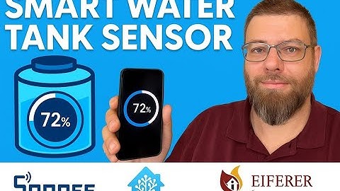 DIY Smart Water Tank Monitor | D1 Mini + Sonoff + Tasmota + Home Assistant + Node-Red