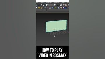 How to play video in 3ds max  #3dsmax #vray #vrayrender #viral #3ds #vrayrendering