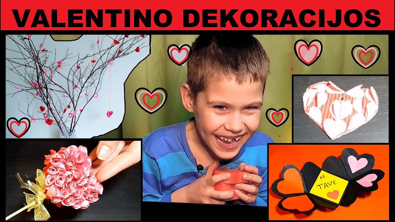 VALENTINO DIENOS DEKORACIJOS IR DOVANĖLĖS