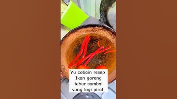 Thumbnail of Resep ikan goreng bumbu sambal #resepsimple