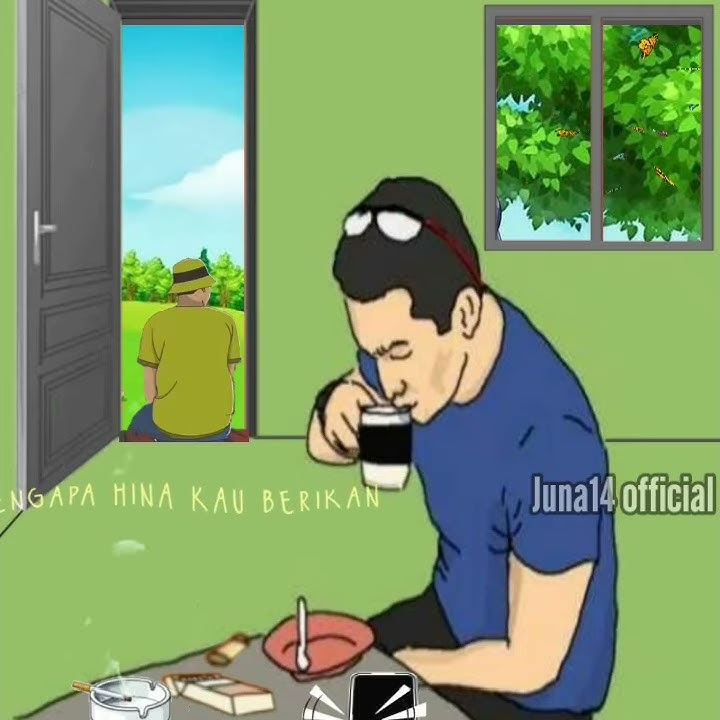 story wa animasi ngopi pagi || lagu koplo korban perasaan 😎