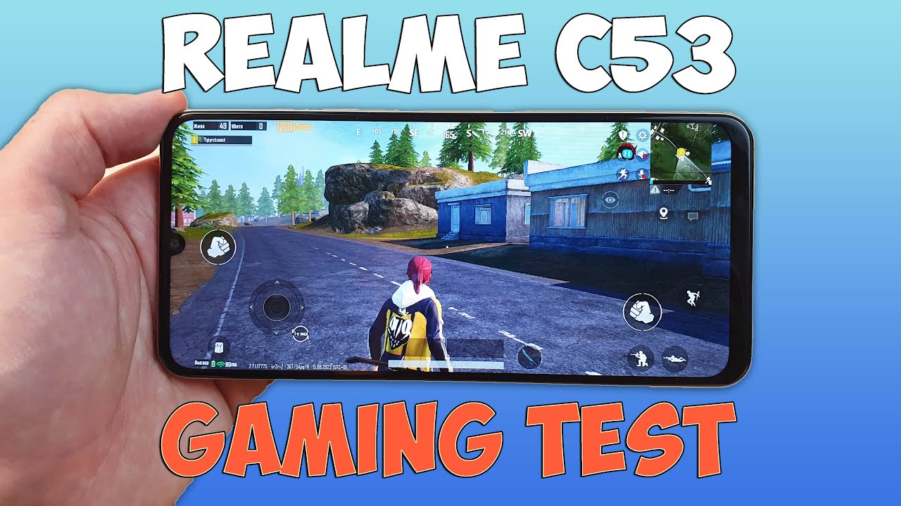 REALME C53 GAMING TEST (UNISOC TIGER T612) - ИГРОВОЙ ТЕСТ! - YouTube