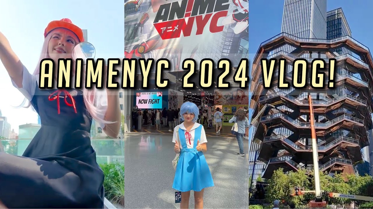 Walking around NYC in Cosplay! | Anime NYC 2024 Vlog