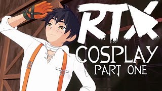 MY RTX 2017 COSPLAY - OSCAR PINE FROM RWBY! [Part 1]