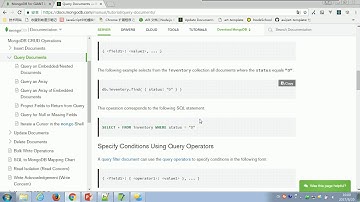 07 尚硅谷 MongoDB入门 查询文档