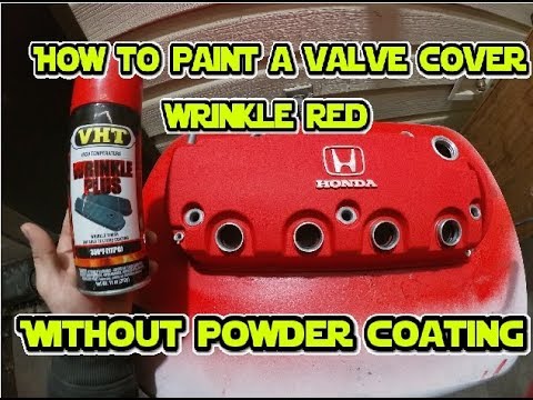 How to paint wrinkle red & it look good! (Without powder coating) - YouTube