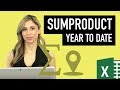 Excel Dynamic YTD Calculations: OFFSET, SUMPRODUCT & SUM