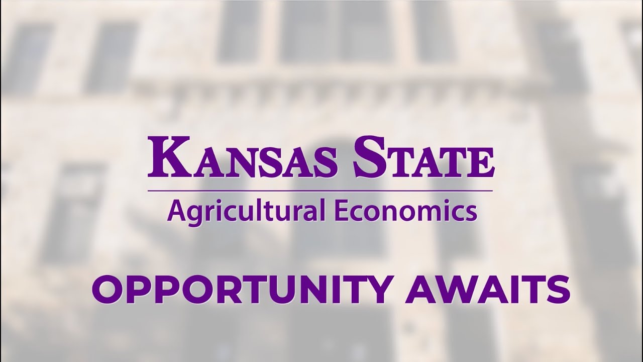 K-State Agricultural Economics | Promo - YouTube