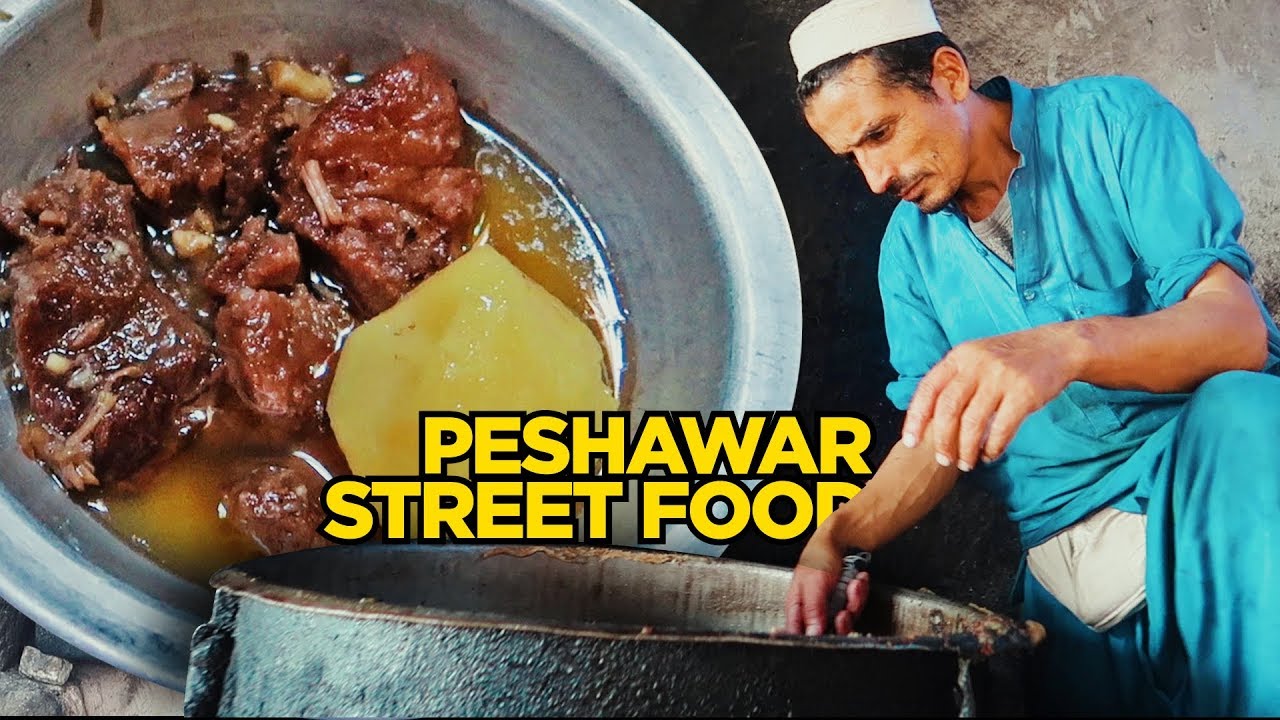 Food Tour of Peshawar | Mutton Chanp , Rosh at Ghanta Ghar & Karkhano | Pakistani Street Food | Street Food PK