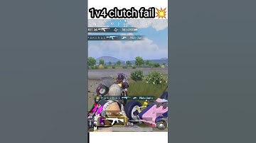 wait for end 1v4 clutch fail in short video #bgmi #pubgmobile #trending#viral  #funny #shorts