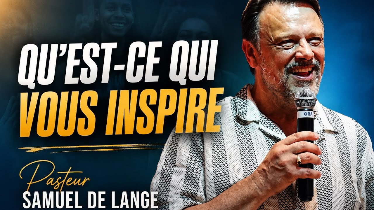 La grâce est l’inspiration qui change tout - Samuel De Lange