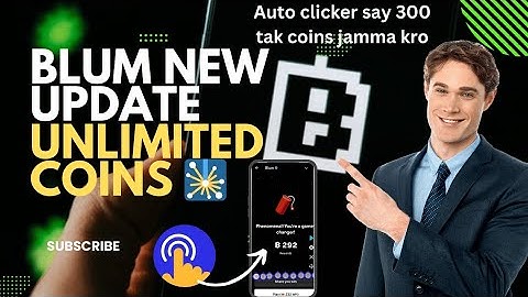 Blum Games tricks and Earn Unlimited coin !Auto clicker Trick ! how to play games and earn coins