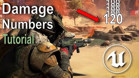 Unreal Engine - Damage Numbers Tutorial (3/4)