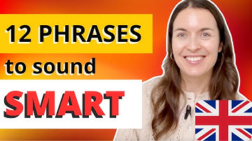 12 English phrases to sound SMART | English speaking