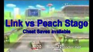 Super Smash Bros Brawl Cheats SSBB Link Vs Peach Xploder Wii
