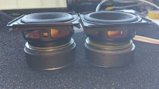Bose VS LG - Fullrange Excursion Comparison