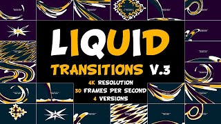 Liquid Transitions Pack V.3 Final Cut Pro Templates