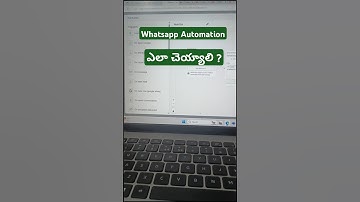 WhatsApp Automation Tutorial in Telugu | How to Set up a Bot  Send Messages -Odmt Digital Marketing