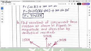 S-2024 ENGINEERING MECHANICS || MODEAL ANS PAPER AND QUESTION PAPER || #diploma #msbte #polytechnic